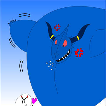 バルーンブルードラゴン/ Balloon Blue Dragon