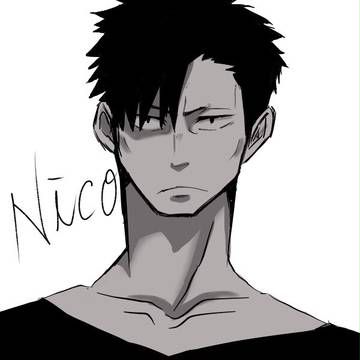 ニコラス落書き