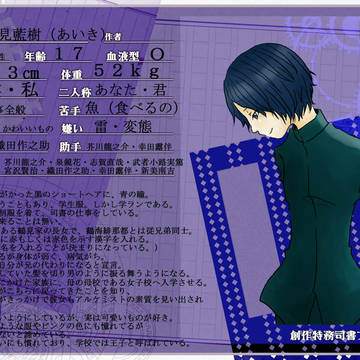 【創作司書】創作男装司書設定【創作文アル】