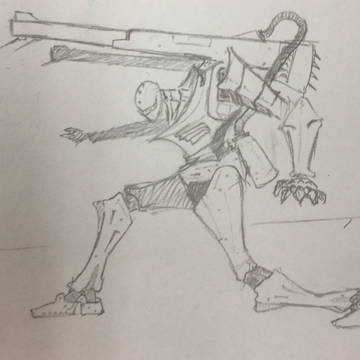 肩キャノンロボ