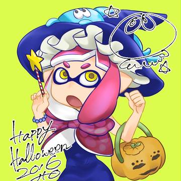 ハロウィンイカちゃん