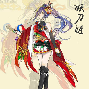 妖刀姬皮肤设计