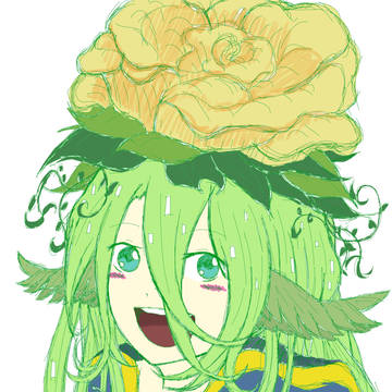 咲いた笑顔