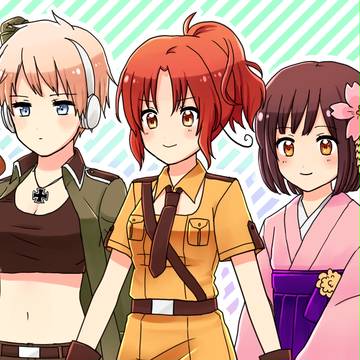 にょたりあ立ち絵素材