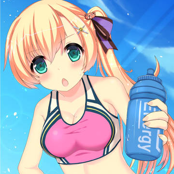 ほら、水分補給は大事だよ