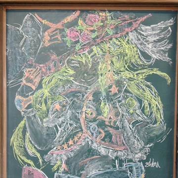霧雨魔理沙 黒板アート🎨