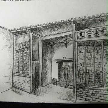 建筑速写练习