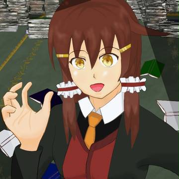 書室にて