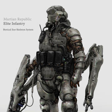 Martian Republic Elite Infantry