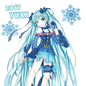 2017雪ミク(YUKI MIKU)(유키미쿠)