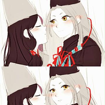 阴阳师 黑白童子