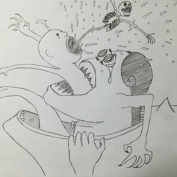 ボーン！（bone/born）