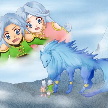 【イラリク】ディオ＆メルとフェンリル