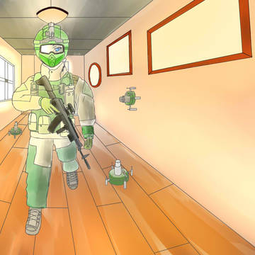 FUZE WALK IN THE CORRIDOR