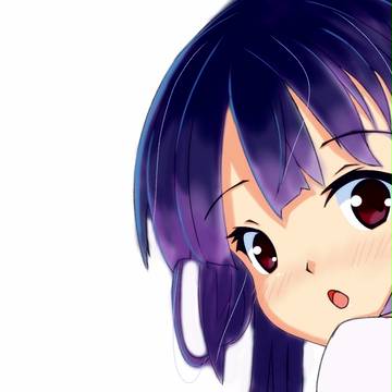 振り返る女の子！
