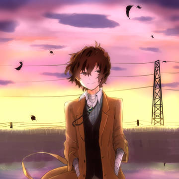 夕暮れの。