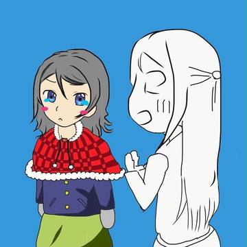 デートに遅刻する梨子ちゃんのようりこ