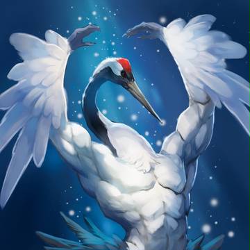 男前タンチョウ
