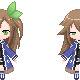 ドット版アイエフ　瞬き