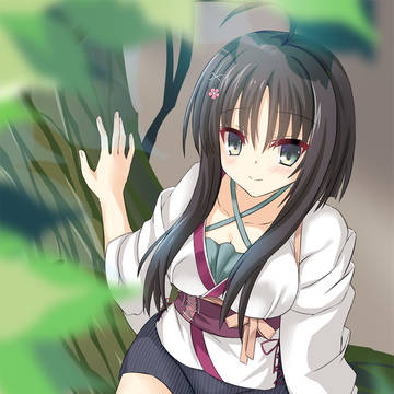 茉子ちゃん背景練習込み