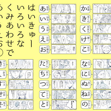 HQ!!いろんなCPであいうえお①