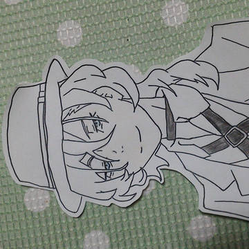 寝ぼけながらも作。