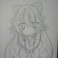 寝る前に思いついてささっと描いてみた