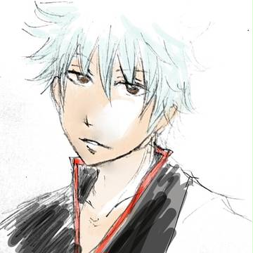 銀魂落描き01(土銀込み)