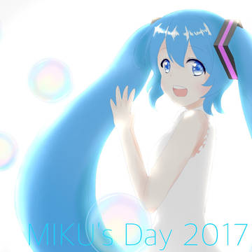 ミクの日 ジャポン玉とミクさん