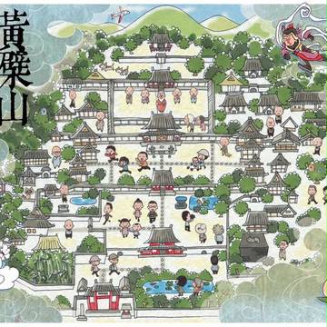 萬福寺絵地図