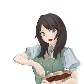 Mint chocolate girl