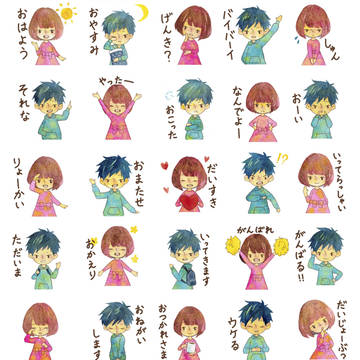 ラインスタンプ/作品が確認できるURL用