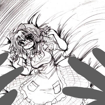 1日1でんこ絵 006。 神畑いおり