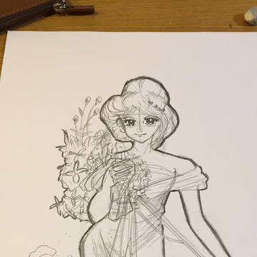 ミューシャぽい絵