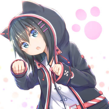 ネコミミパーカー