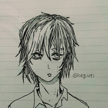 初描き