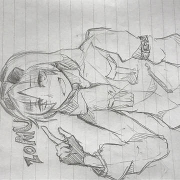 シャーペン落書き