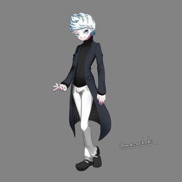 マッシュヘアーさん。