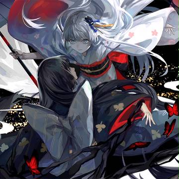 「崩壊学園」黒と白