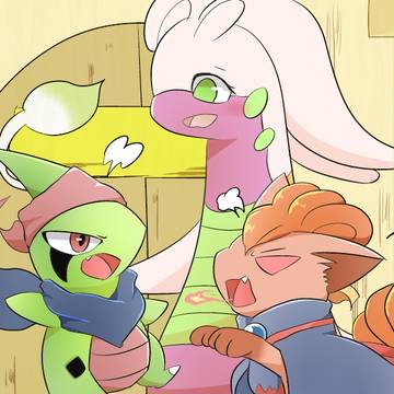 【ポケフロ】にぎやかに【アフター】