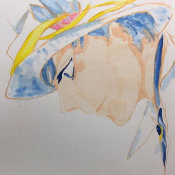 初描きクリスタル