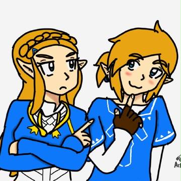 Link and Zelda