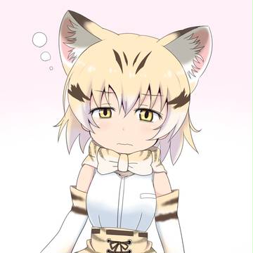 スナネコちゃんが寝起きなだけ