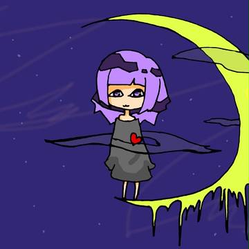 創作絵  1、2