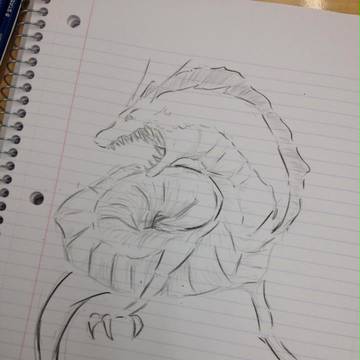授業中の落書きは妙に捗る件について