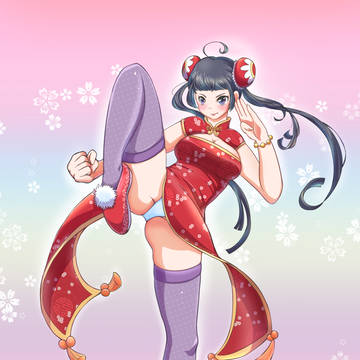 旗袍娘-紅兒