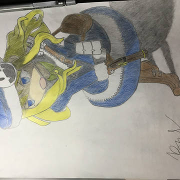 【世界樹の迷宮】はじめて真面目に絵を描きました