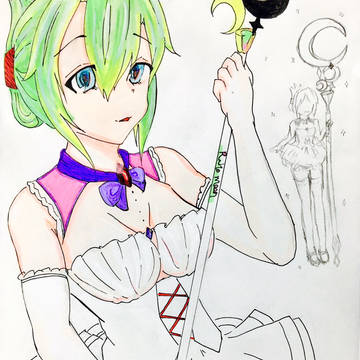 色ぬり中