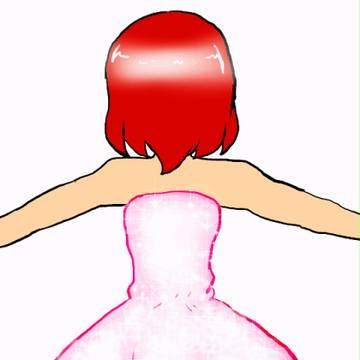 アフィーノ変身!途中