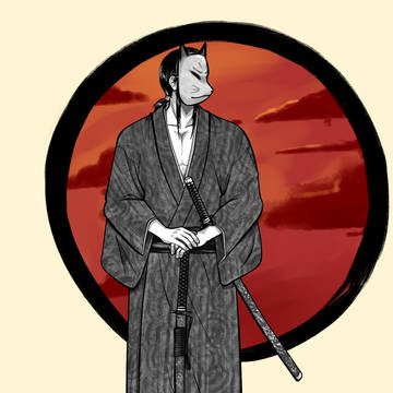 灰色のキツネ/Grey Fox